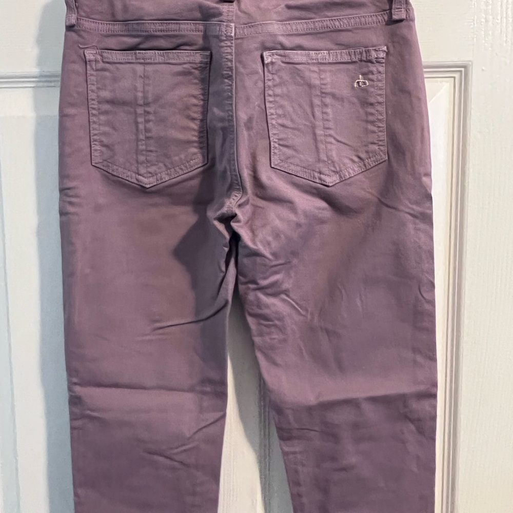 Rag & Bone Lavender Zipper Capri - Size 24 - Picture 6 of 8